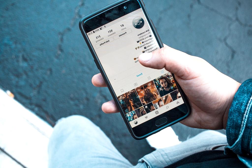 Abstract digital network with glowing connections