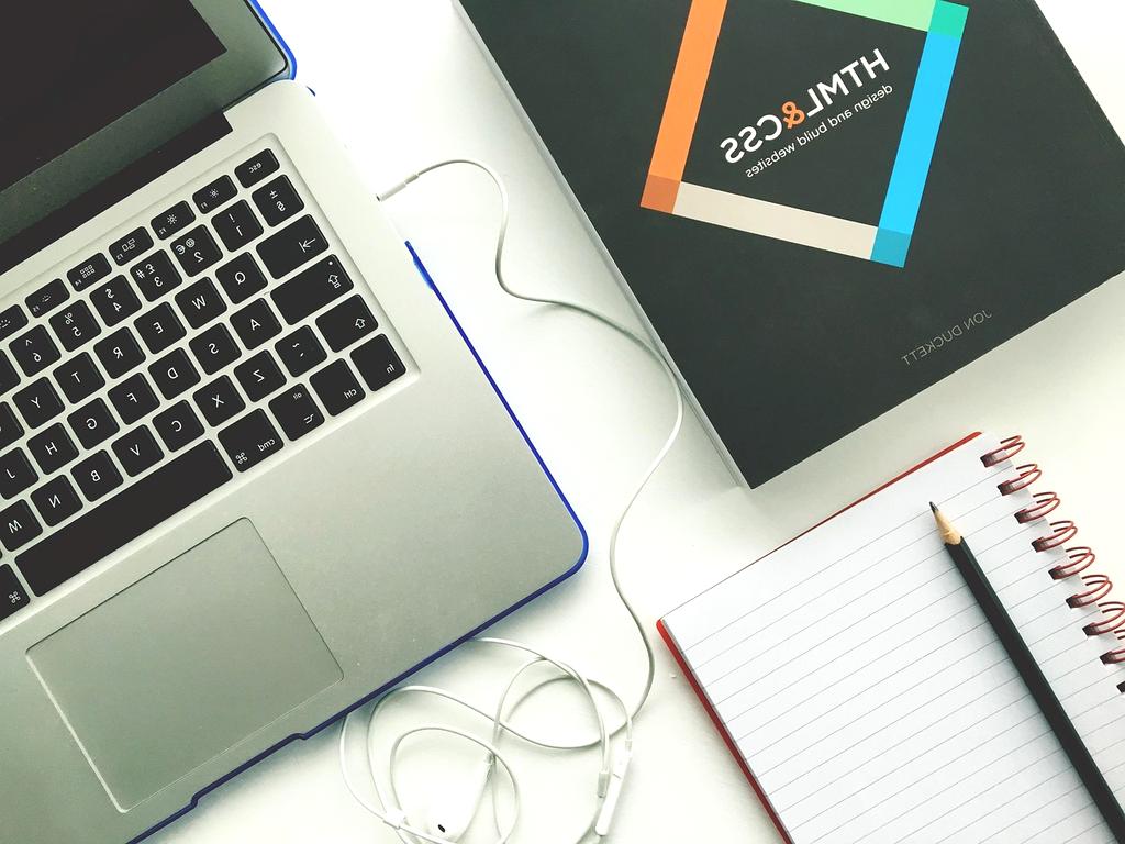 CSS styles applied to a webpage layout